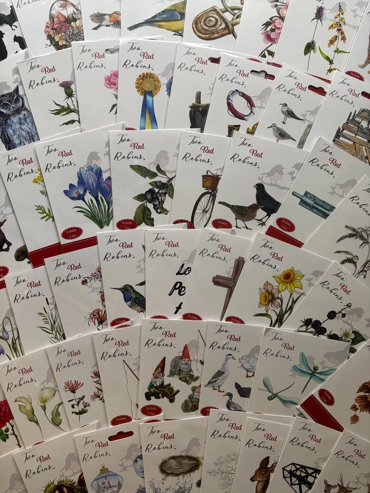 Two Red Robin Die Sets - Huge Mixed Selection - New - Loads Of Various Designs