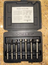 ROCKLER 7 pcs. Precision Forstner Drill Bit Set 1/4''in.-1'', Free Shipping