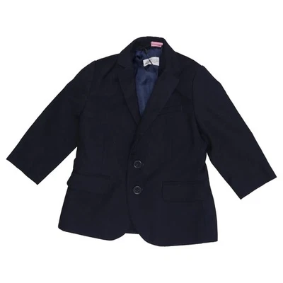 H&M, blazer, taille : 92, bleu, polyester/viscose, monochrome, fille #W3Y - Photo 1/4