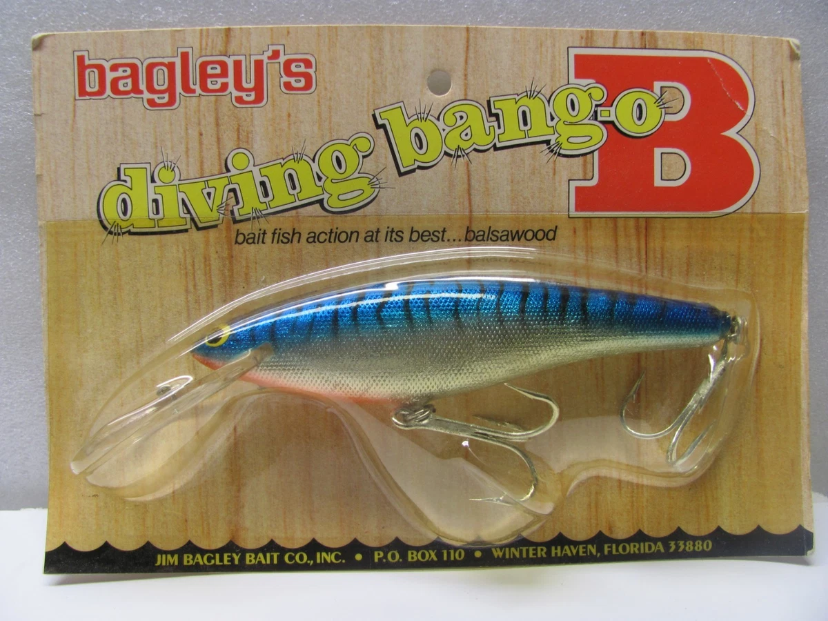 bagleys b 52 fishing lure Bagley Balsa Diving DB1, DB2 (2 Sizes, 14+ Colors to Choose from) – My Bait Shop, LLC tuned action Bagley SB05-G Sunny B Balsa