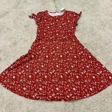 NWT Girls Sz 10-12 Floral A Line Short Sleeve Dress Children  s Place