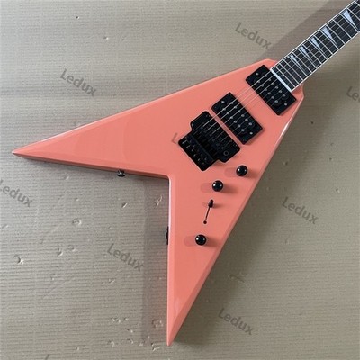 King V Custom Solid Body Electric Guitar Rounded Fret Fast Shipping From US