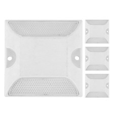 4 Pcs Heavy Duty Driveway Reflectors Guardrail Reflective Safety