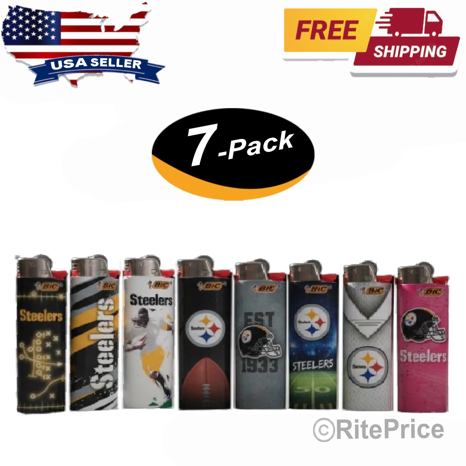 S Brand & License (7 Pcs)-free Ship