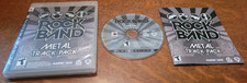 ROCK BAND METAL TRACK PACK Sony PlayStation 3 COMPLETE Music Manual PS3 CIB RARE