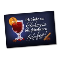 GlüHwein Von GlüCklichen GlüHen Souvenir Magnet
