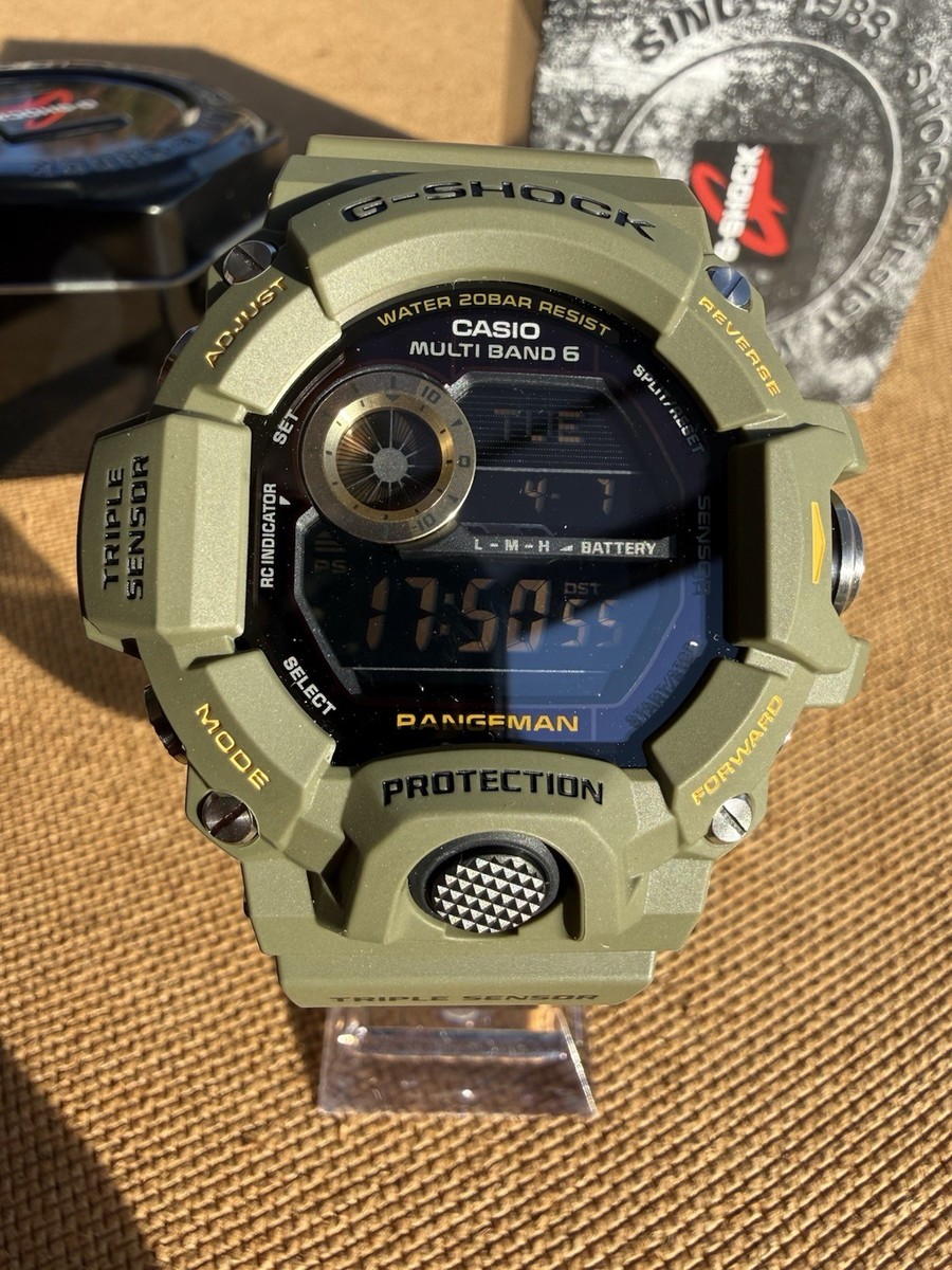 Casio G-Shock GW-9400-3 Rangeman Green | eBay