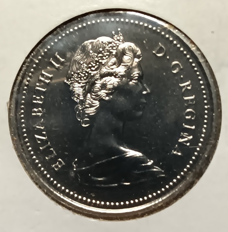 1873-1973 Canadian Dollar. Commemorative P.E.I.  BU Condition. 