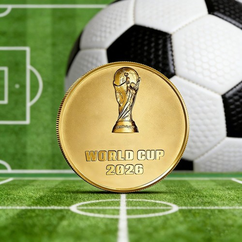 2026 FIFA WORLD CUP Commemorative Coin A Small Gift for Fellow Fans - Picture 9 of 11