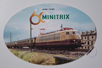 Aufkleber \Minitrix\", 14,5 X 9,5 Cm"