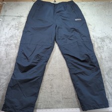 Regatta Mens Isotex 5000 Waterproof over trousers Navy Blue Large Camping Hiking