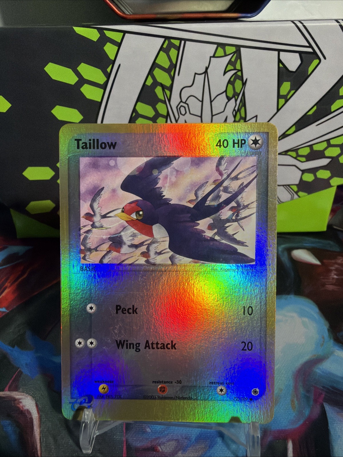 Taillow - Ruby and Sapphire #72/109 Reverse Holo - Pokemon NM