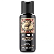Bick 4 Leather Conditioner  Cleaner, Won't Darken Boots, Couch, 2 oz, White