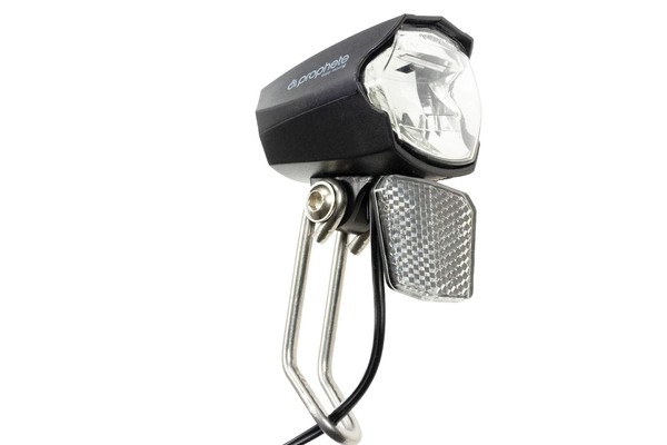 Prophete Scheinwerfer LED 30 LUX Frontlicht Lampe Mit Schalter Nabendynamo/E Bik-image