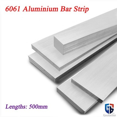Aluminium Flachmaterial Flachstange Flachprofil Alu 6061/6063 Flachstab 500mm