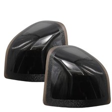 2 Pcs Turn Signal Light LED Side Mirror Driver and Right Smoked Cover Lens
