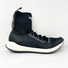 Adidas Womens Pureboost Stella McCartney G25878 Black Running Shoes Sneakers 10