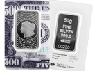 2023 Pamp Suisse Morgan Tribute 50 Gram Silver Bar - In Assay