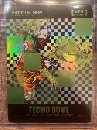 2026 Battle Arena Tecmo Bowl "Muffin Man" BAKER MAYFIELD #BP230 Big Pixel GLOW🔥
