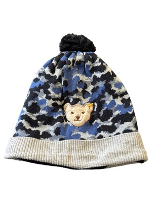 Steiff Berretto Unisex Baby Classic Navy, Taglia 37