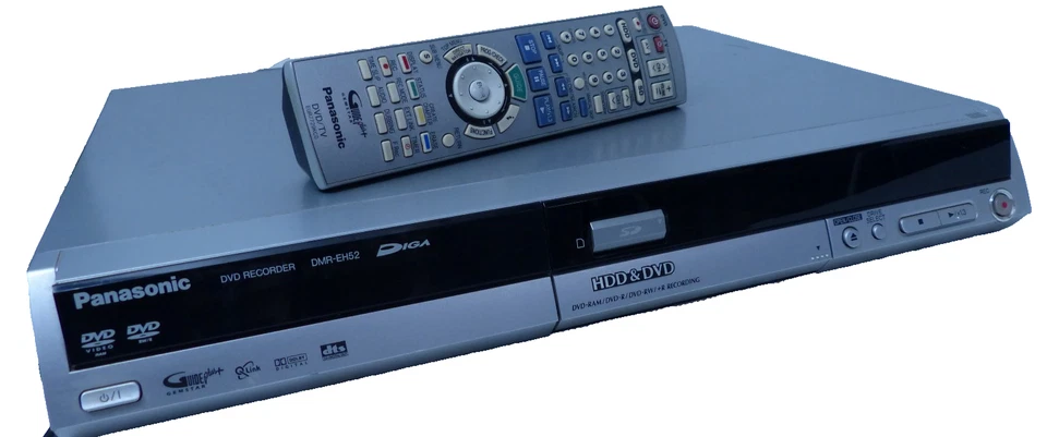 Panasonic DMR-EH52 DVD-Recorder mit 160 GB HDD – mit Fernbedienung - Bild 2 von 4