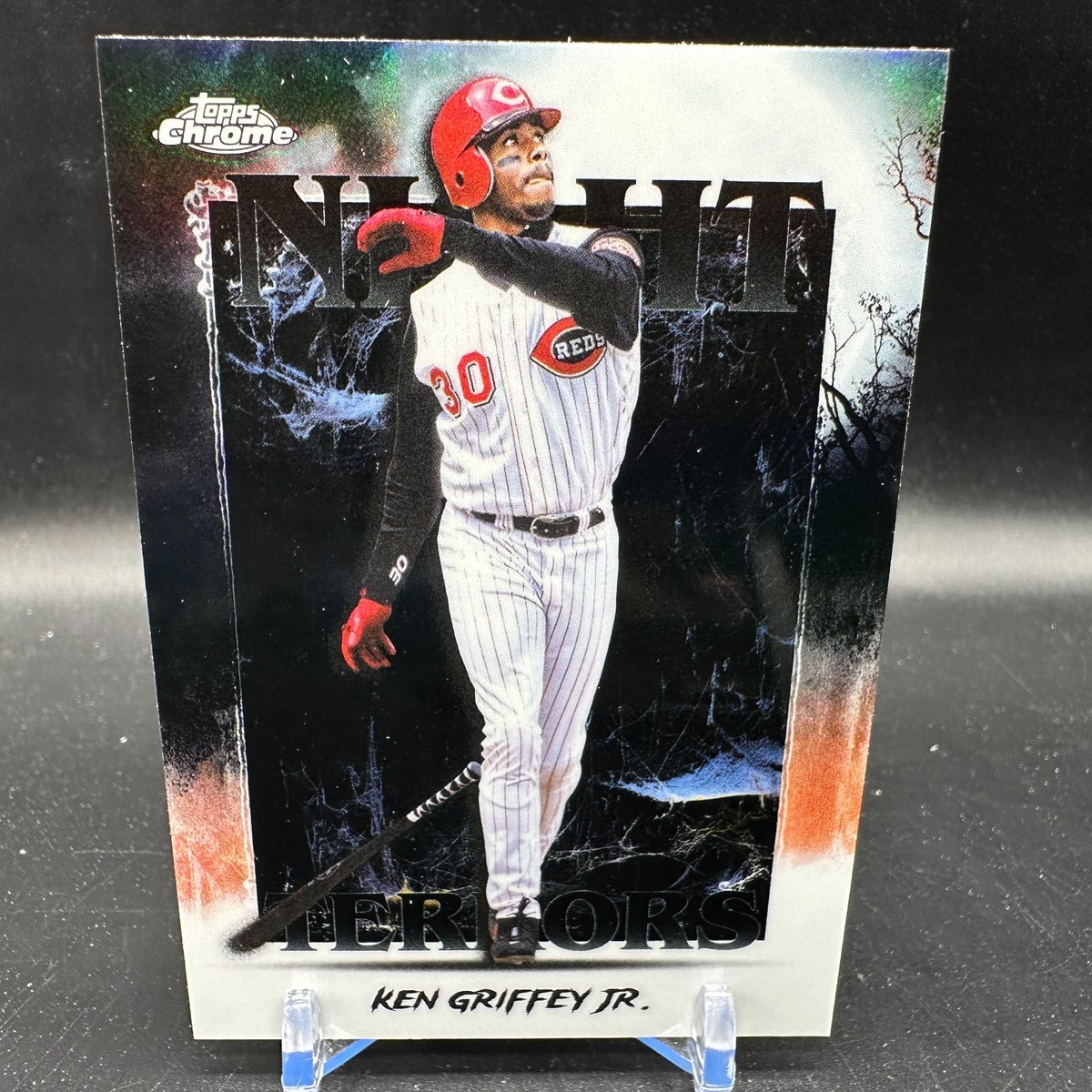 Ken Griffey Jr. Night Terrors 2025 Topps Chrome Update #NT-7