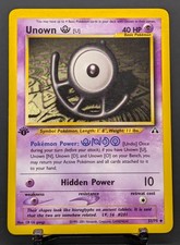 Pokemon Unown U #51/75 English Neo Discovery Vintage 1st Edition Regular Finish
