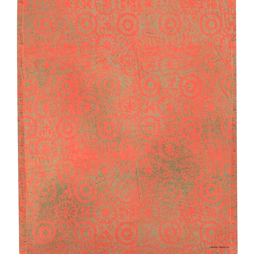 Made in USA Decorative Throw Blanket Aviary Abstract Feather 50x60" NEW - A6360 - Image 3 of 3