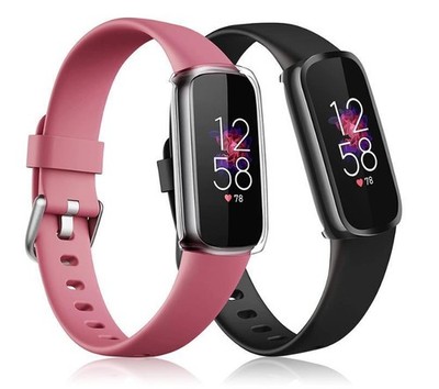 Für Fitbit Luxe Smartwatch Fitnesstracker Silikonhülle Schutzhülle Bumper