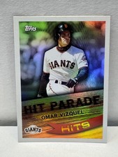 2007 Topps Hit Parade #HP25 Omar Vizquel San Francisco Giants