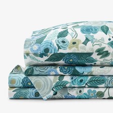 Rifle Paper Co. x The Company Store Garden Percale Sheet Set NWT