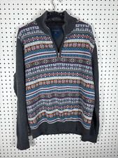 Tommy Hilfiger fair isle multi pattern sweater size L