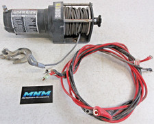Champion 3000lbs Complete Winch W Cable  Hook Power Battery Wire Set