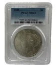 1922 Peace Dollar PCGS MS 63