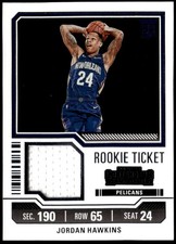 2023-24 Panini Contenders #RTS-HAW Jordan Hawkins Rookie Ticket Jersey E1