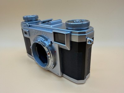 Zeiss Ikon Contax IIa Color Dial Film Camera Opton Sonnar 50mm F1