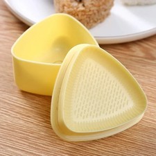 Onigiri Mold 2PCS – Triangle Rice and Vegetable Roll Mould for Sushi & Bento DIY