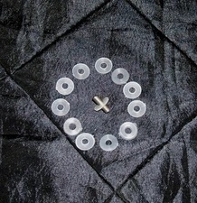 TRIGGER & SEAR NYLON WASHER SHIMS SET OF 12 for Crosman 2240 2250 2300 1322 1377