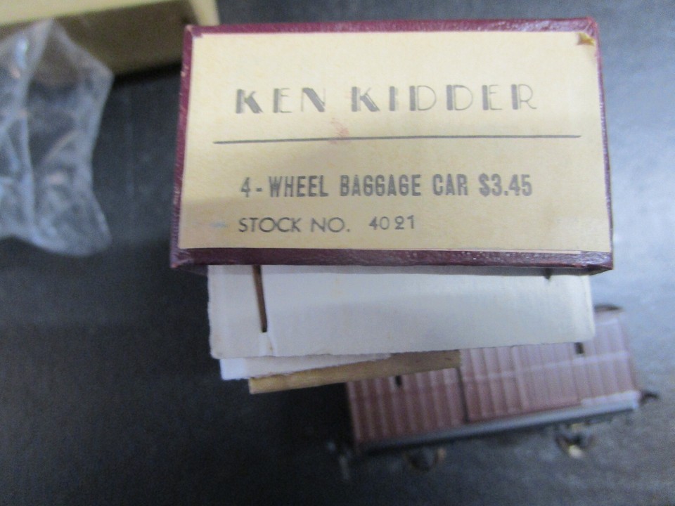 HO Scale Japanese Style Passenger Baggage Car 4021 by Ken Kidder eBay