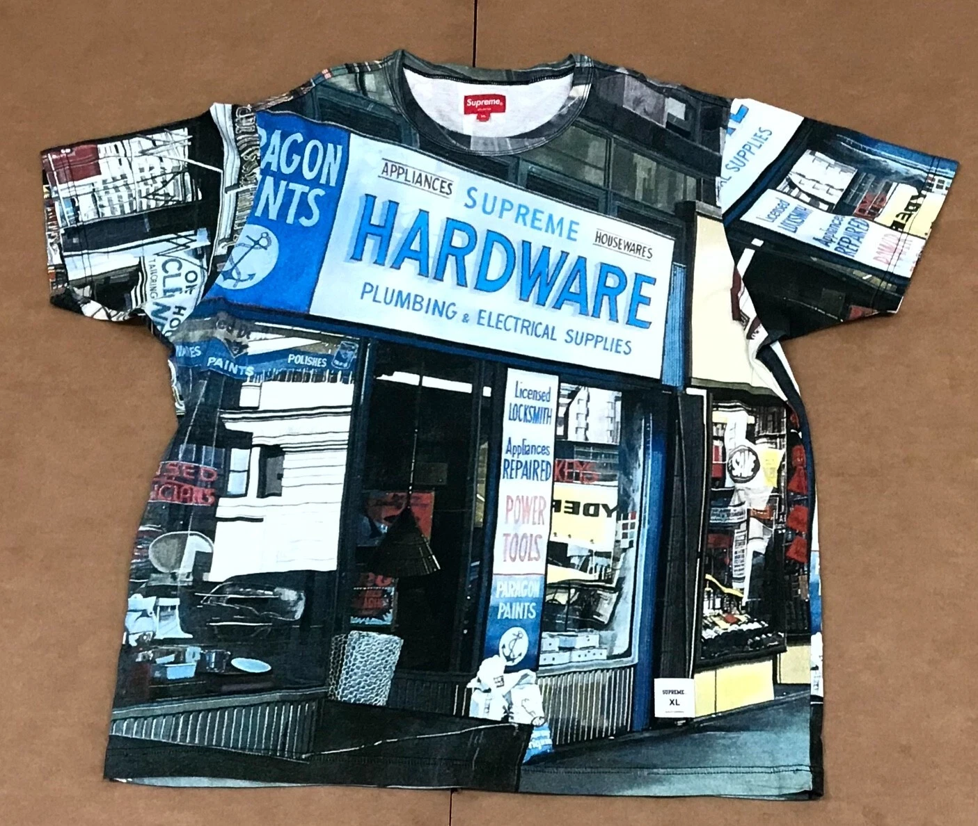 SS18 SUPREME HARDWARE T SHIRT SS TOP TAILLE XL (Boîte 15/17)