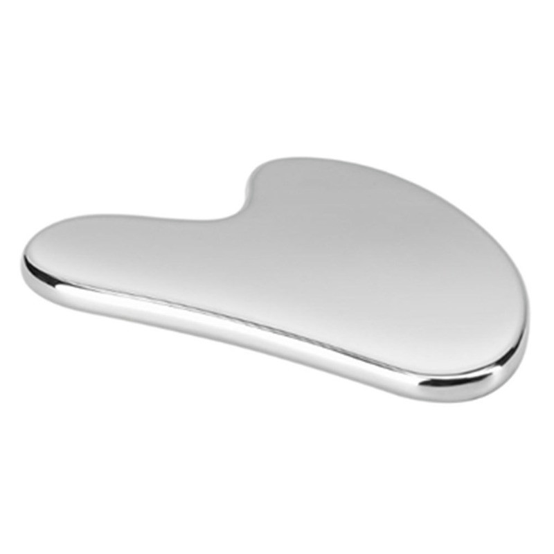 Stainless Steel Face Gua Sha Facial Roller Set Massage Tool Scraping Board Tool