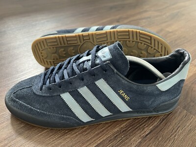 ADIDAS Jeans Originals Mens Terrace Suede Trainers, Navy Blue - Size 10.5 |  eBay UK