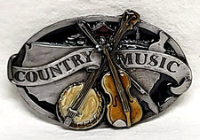 Siskiyou Country Music Belt Buckle E-29 1984