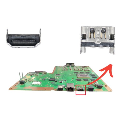 Original Véritable OEM Sony PLAYSTATION 4 PS4 Standard HDMI Port Socket