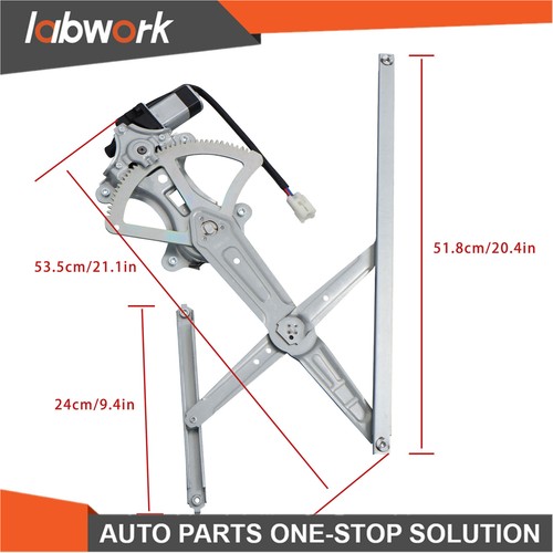 Labwork Power Window Regulator 2002-2006 For Toyota Camry Front Left with Motor - Picture 11 of 14