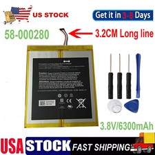 Battery For Amazon Fire HD 10 9th Gen Tablet M2V3R5 Replacement 58-000280 Tools