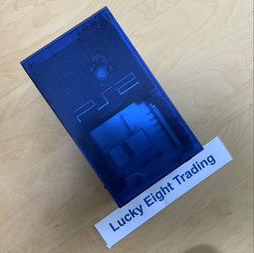 PS2 Ocean Blue SCPH 37000 Box Console Controller Playstation 2 Fat [BOX]