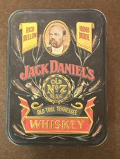 Jack Daniels Tin Old Time Tennessee No 7 Whiskey Box Hudson Scott & Sons Vintage