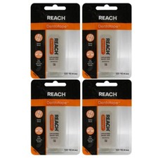 REACH Wide Waxed Dental Floss Tape   Dentist-Recommended Oral Hygiene 4 Pack 