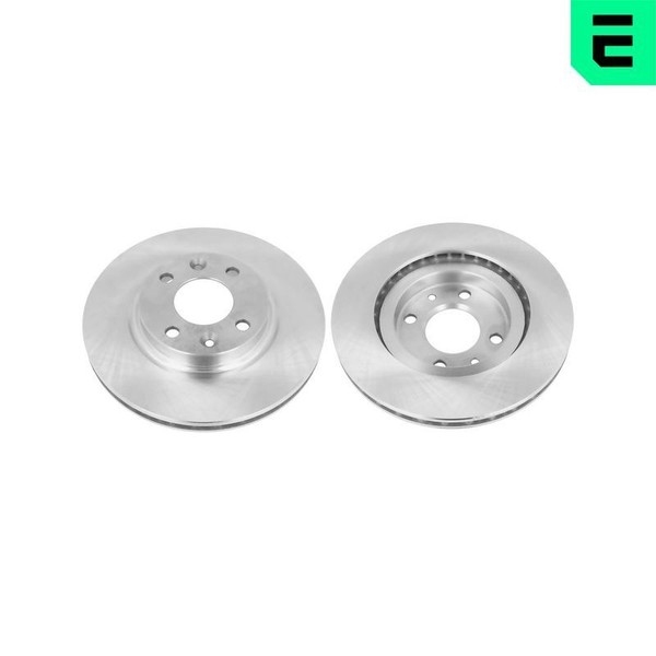 2X Optimal BS-9154C Bremsscheibe FüR Dacia Renault Smart-image